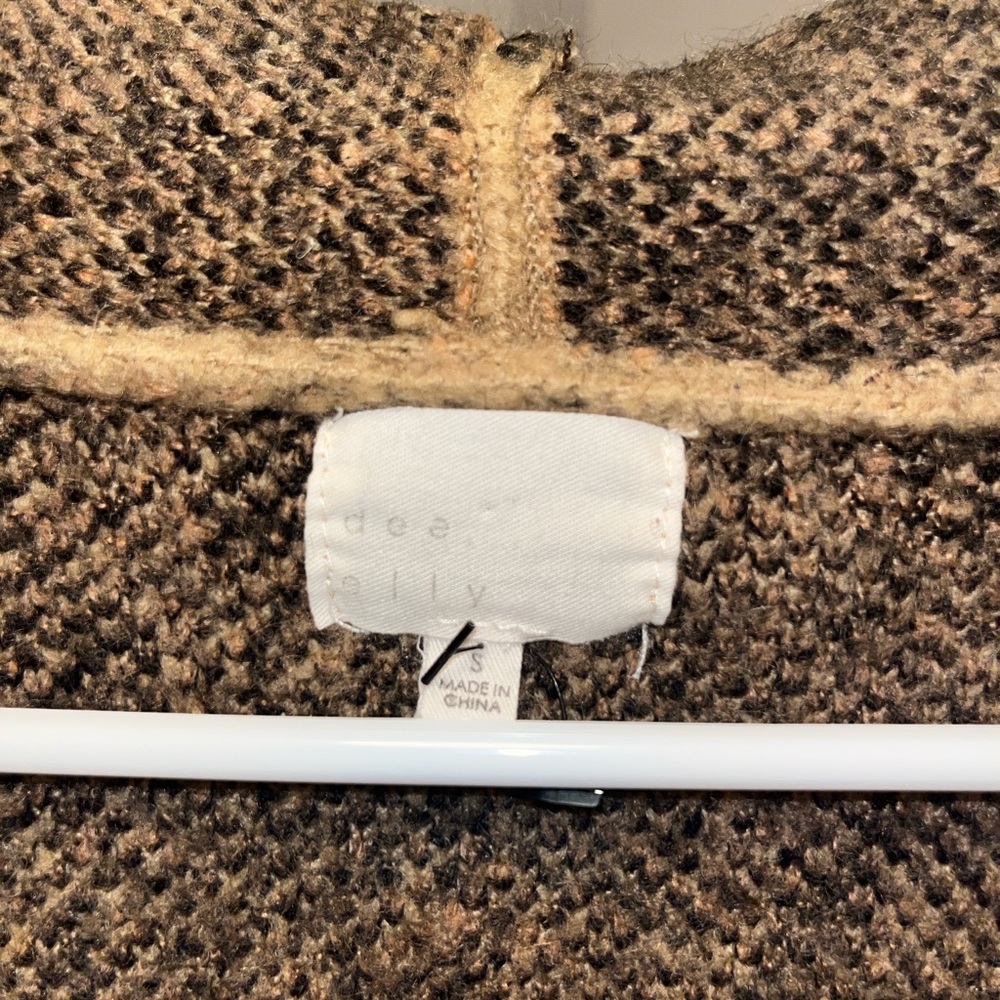 Chic Leopard Patterned Open Cardigan - Picture 3 of 3